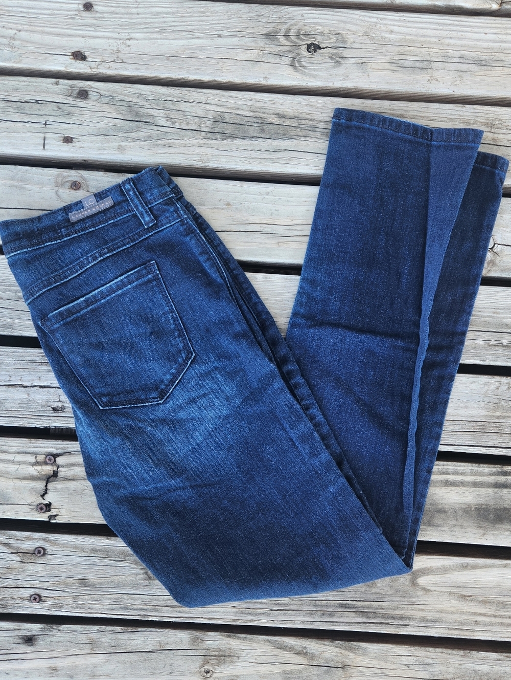 Lauren Conrad LC 2 Dark Wash Skinny Straight Jeans Kohls Classy